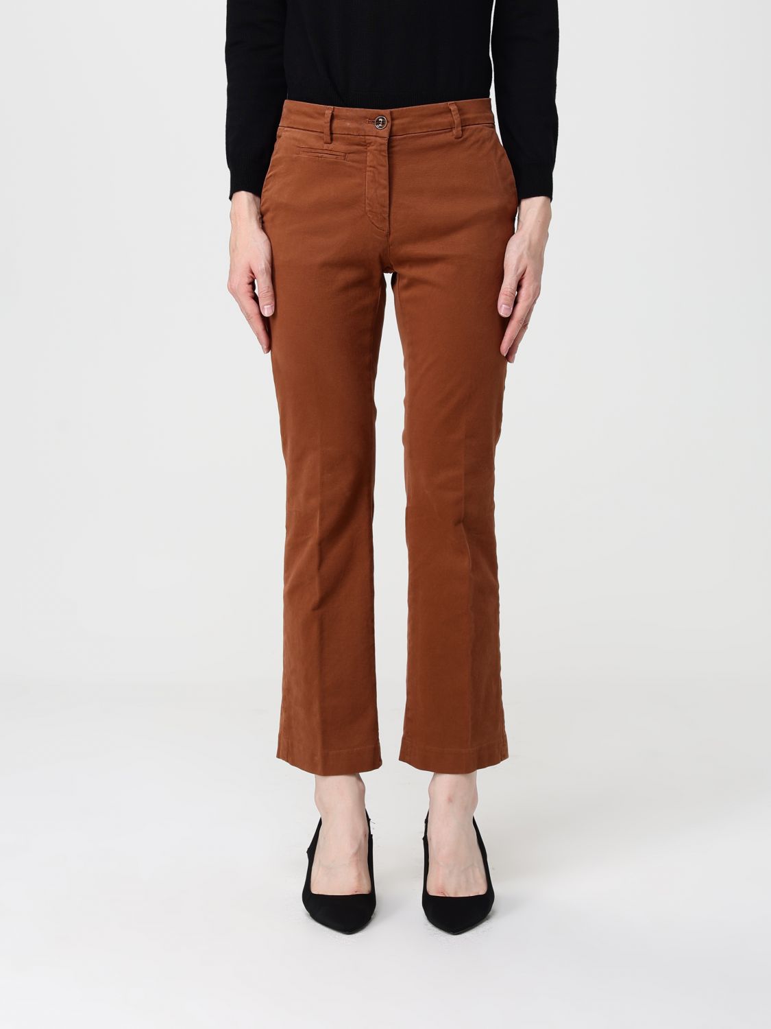 Pants Woman color Camel