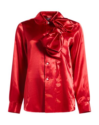Comme Des Garçons Woman Shirt Red Size L Polyester