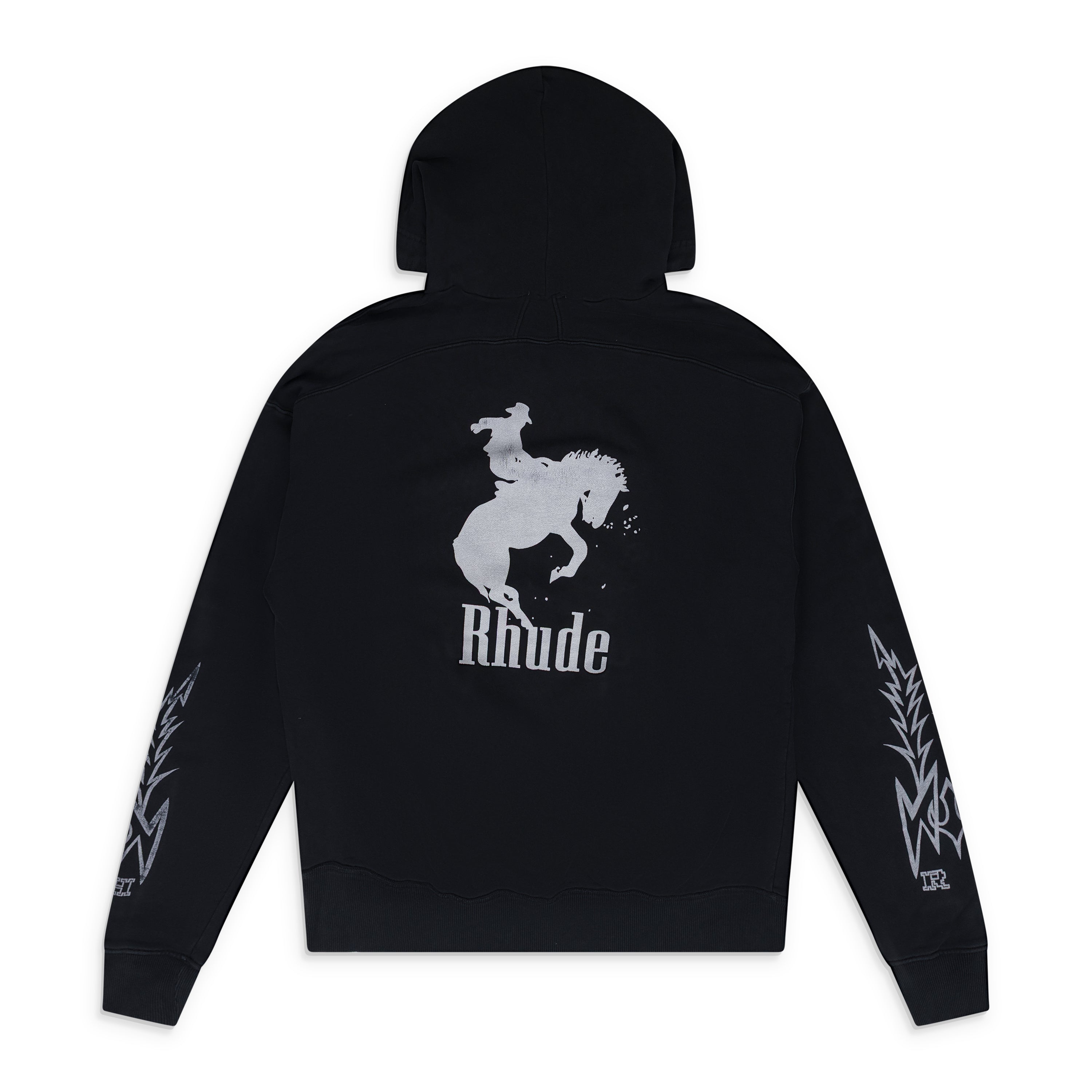 Black Tribal Box Hoodie