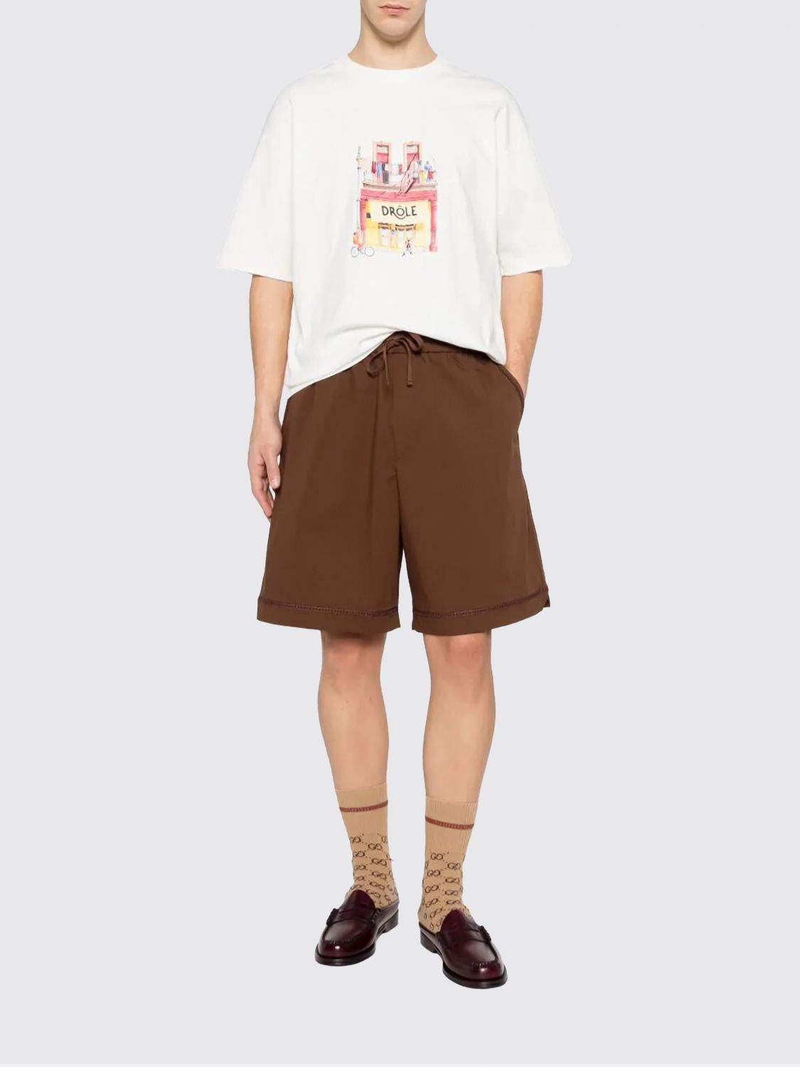 T-Shirt DRÔLE DE MONSIEUR Men color White