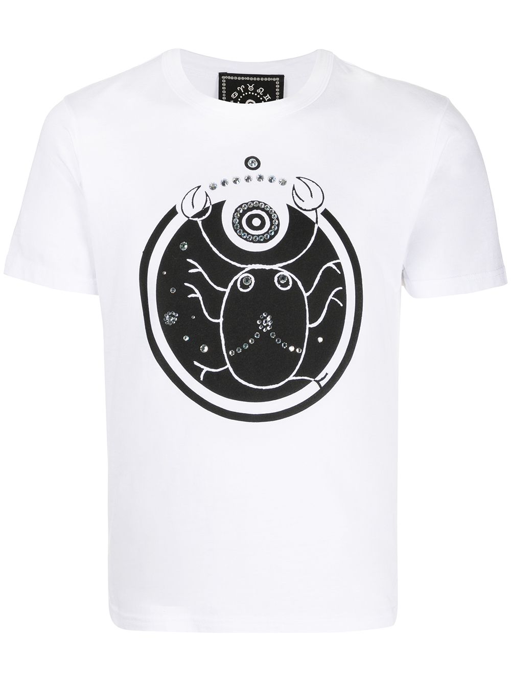 Cancer print T-shirt - White