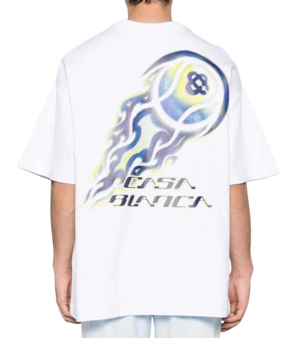 Flaming Tennis Ball T-Shirt