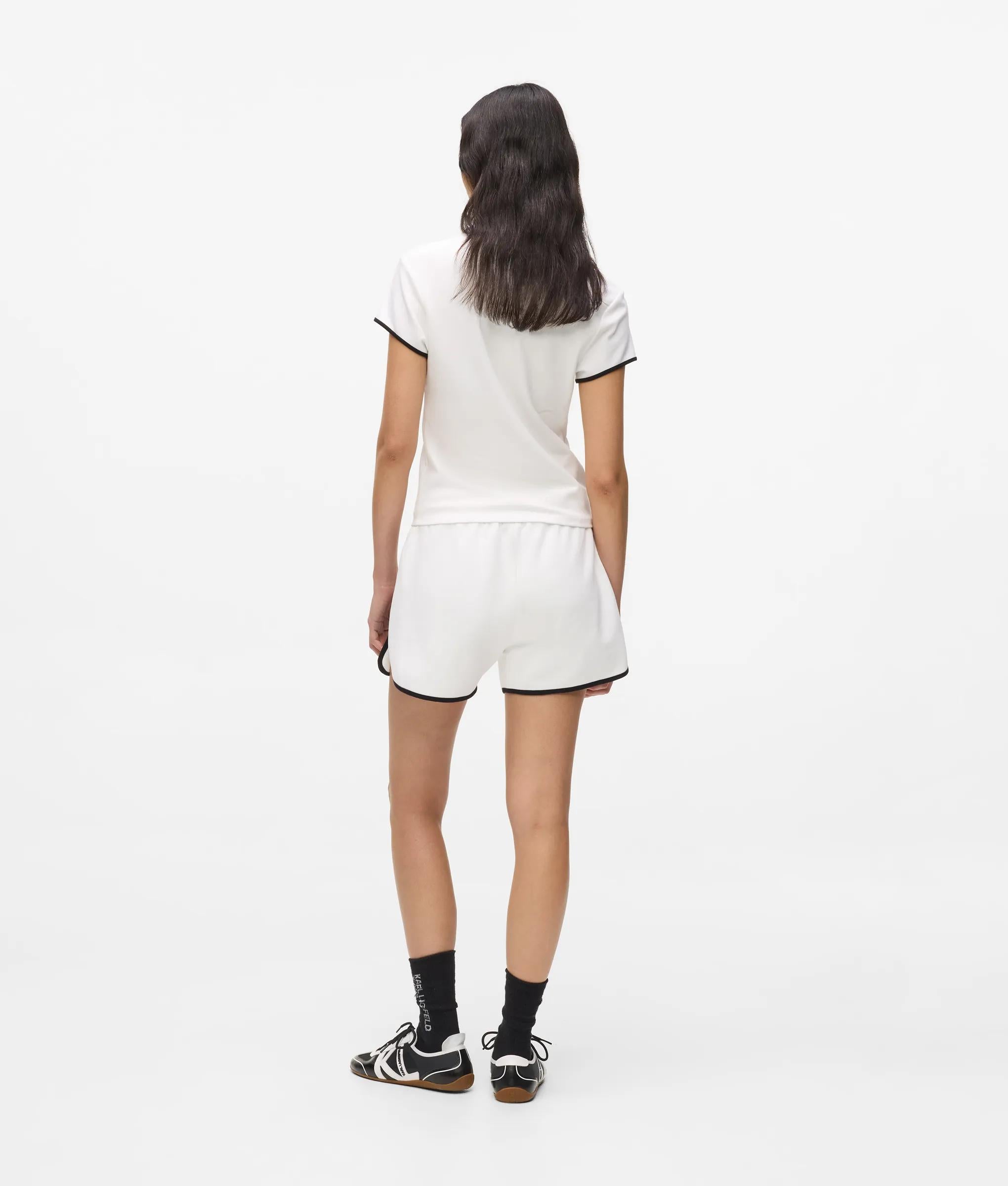 Kl Jeans - Sweatshorts Mit Logo, Damen, Weiss, Größe