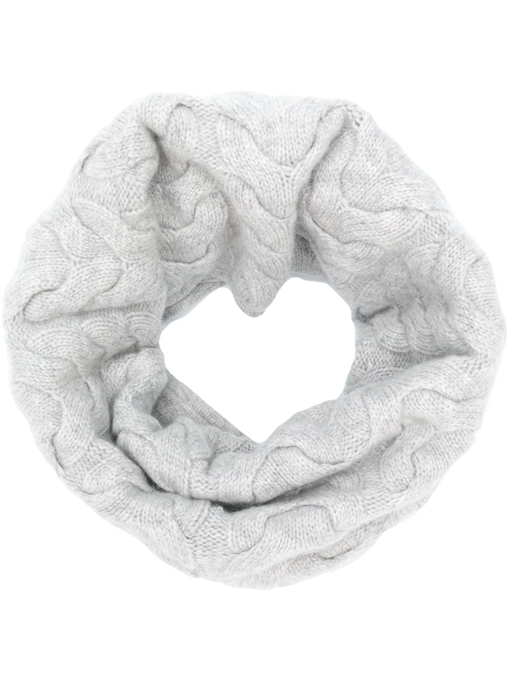 Cable knit snood - Grey