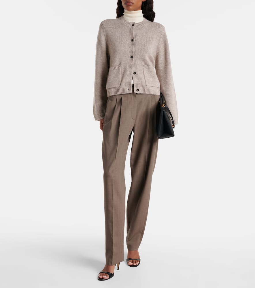 Wool and cashmere cardigan