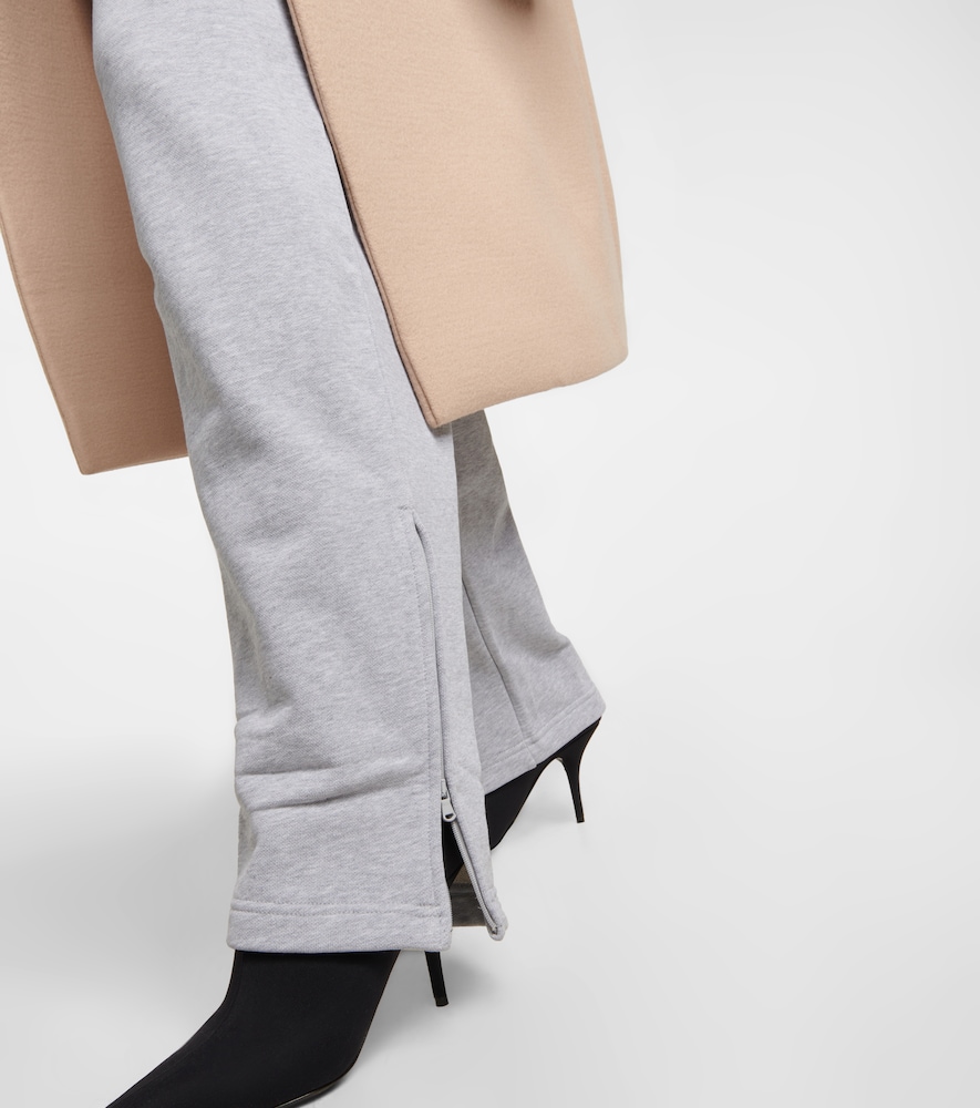 X Hailey Bieber wide-leg cotton sweatpants