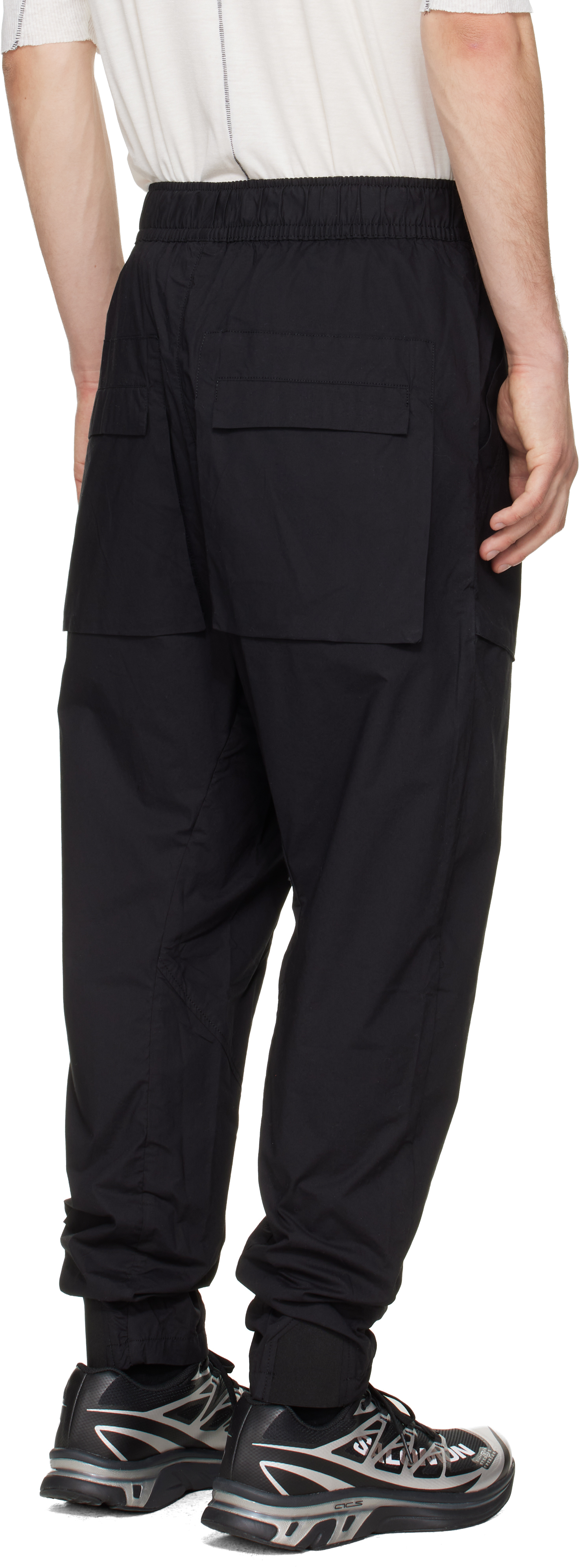 Black M P 32 Trousers