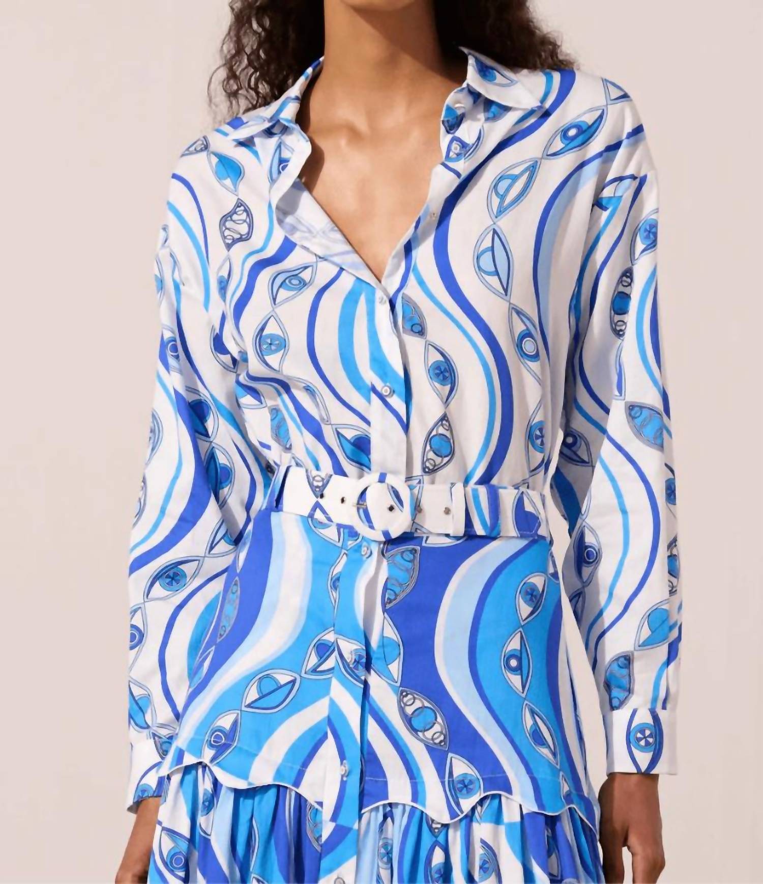 Ocean Eyes Shirt In Multi