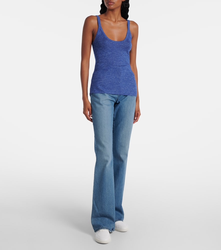 Cynxia cashmere, silk, and hemp tank top
