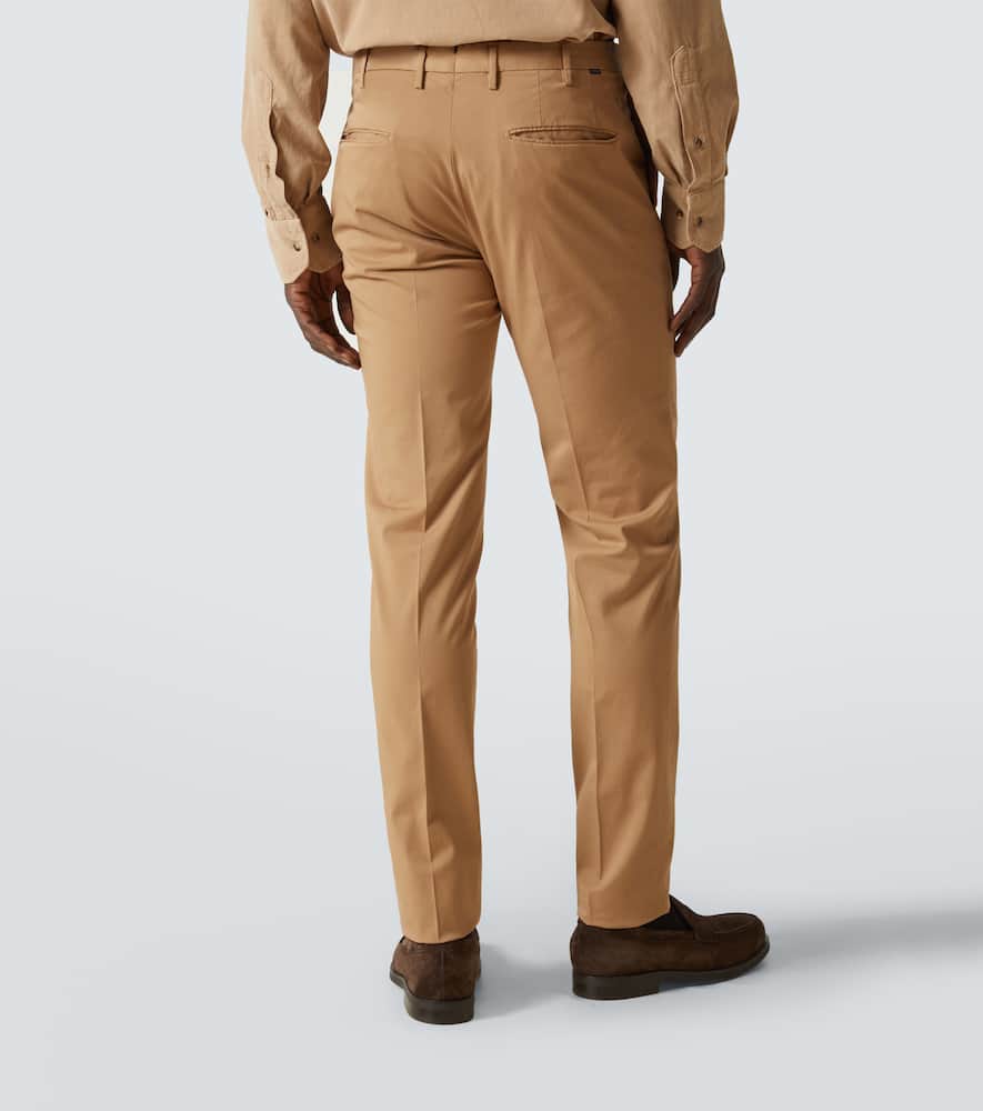 Cotton-blend chinos