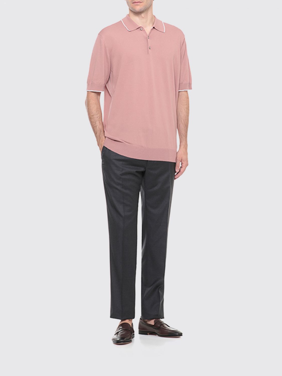 Pants Men color Grey
