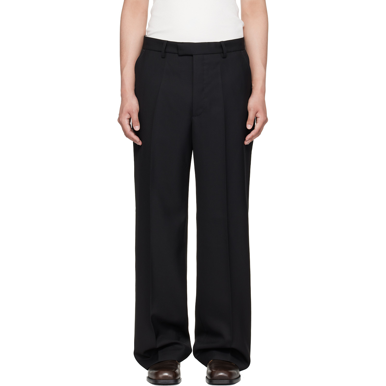 Black Relaxed Primo Trousers