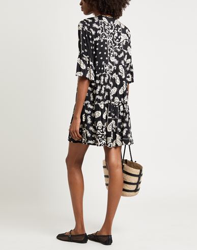 Operà Woman Mini dress Black Size 12 Viscose