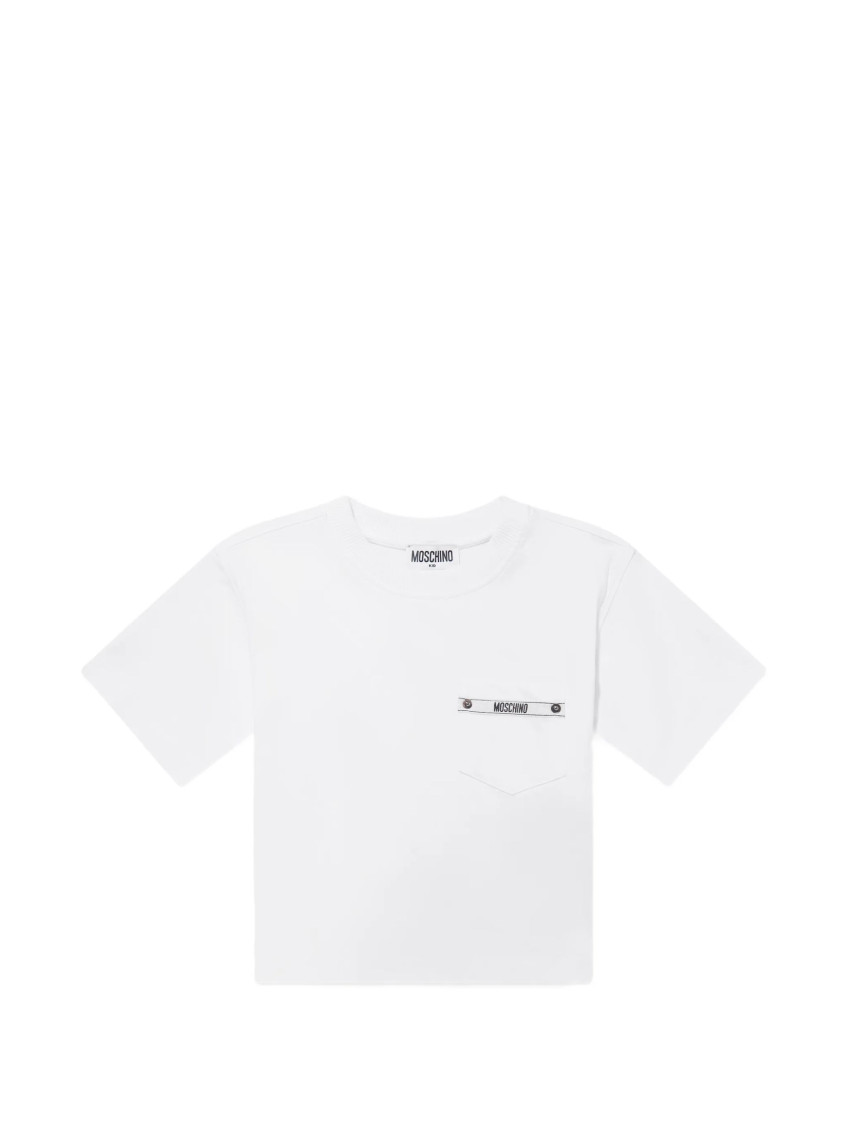 Boys White Logo T-Shirt