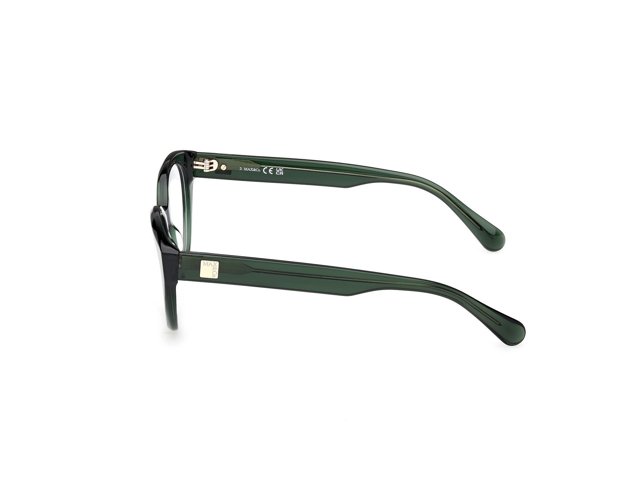 MAX&Co Mujer MAX&Co MO5205 096 Monturas ópticas Acetato Verde Cat Eye Norma