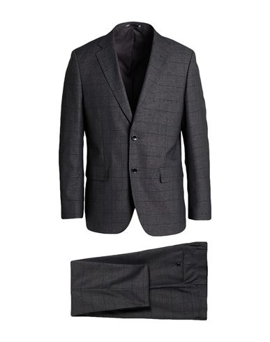 Man Suit Charcoal Size 40 Polyester, Viscose