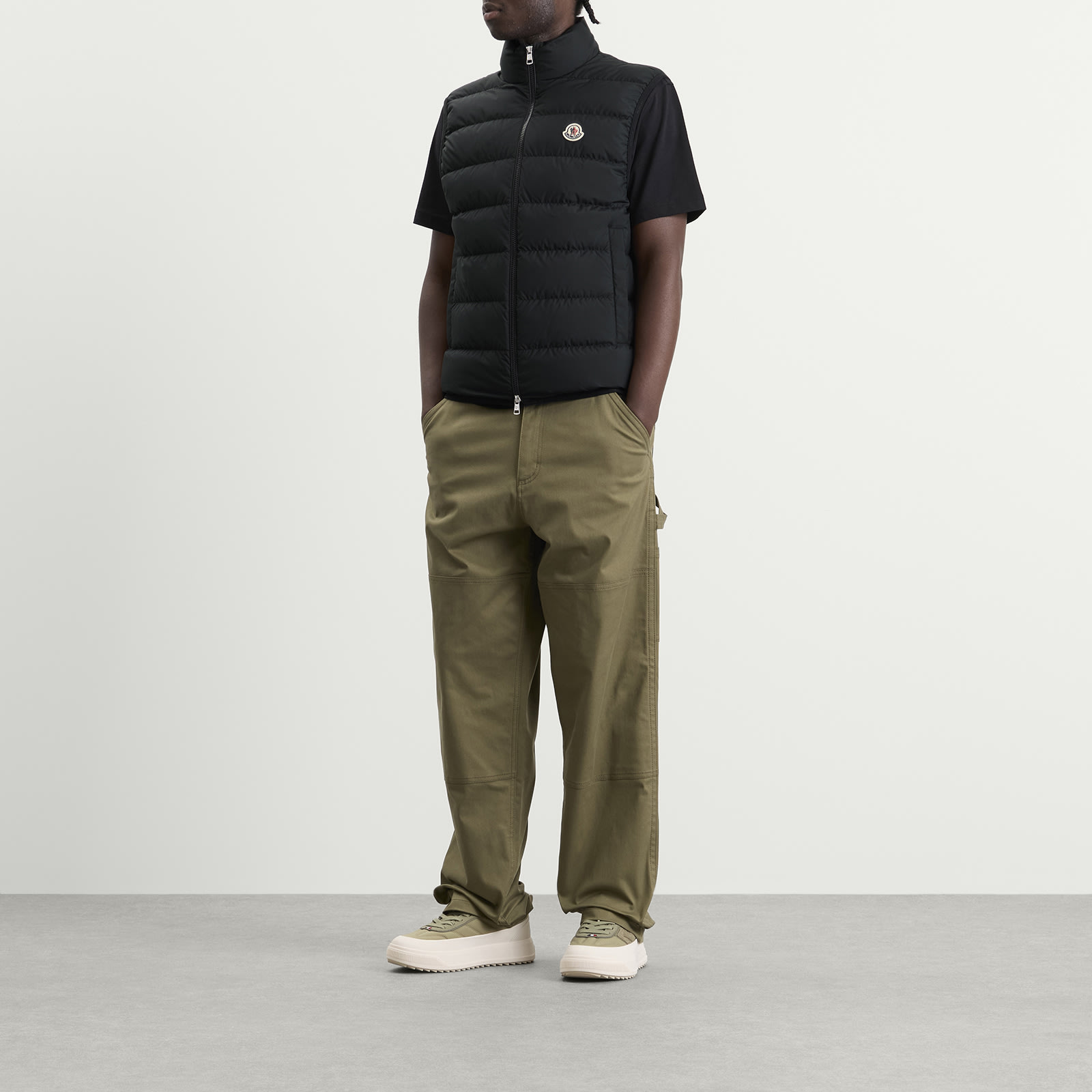 Men's Contrin Vest Black