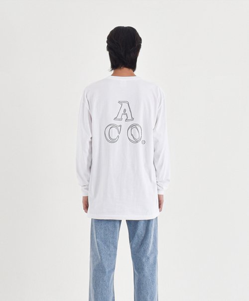 Reflective ACO Back Logo Long Sleeve T-Shirt