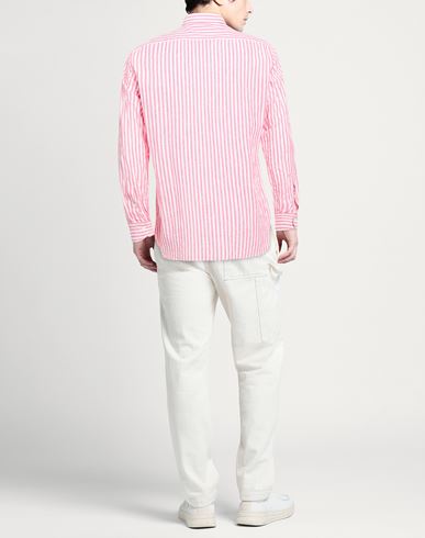 Man Shirt Pink Size 15 ½ Linen, Cotton