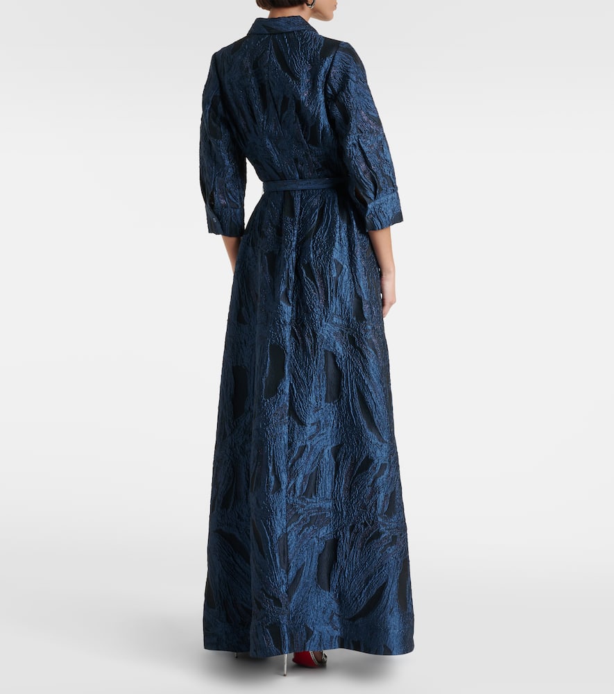 Simkhai Courtney jacquard gown