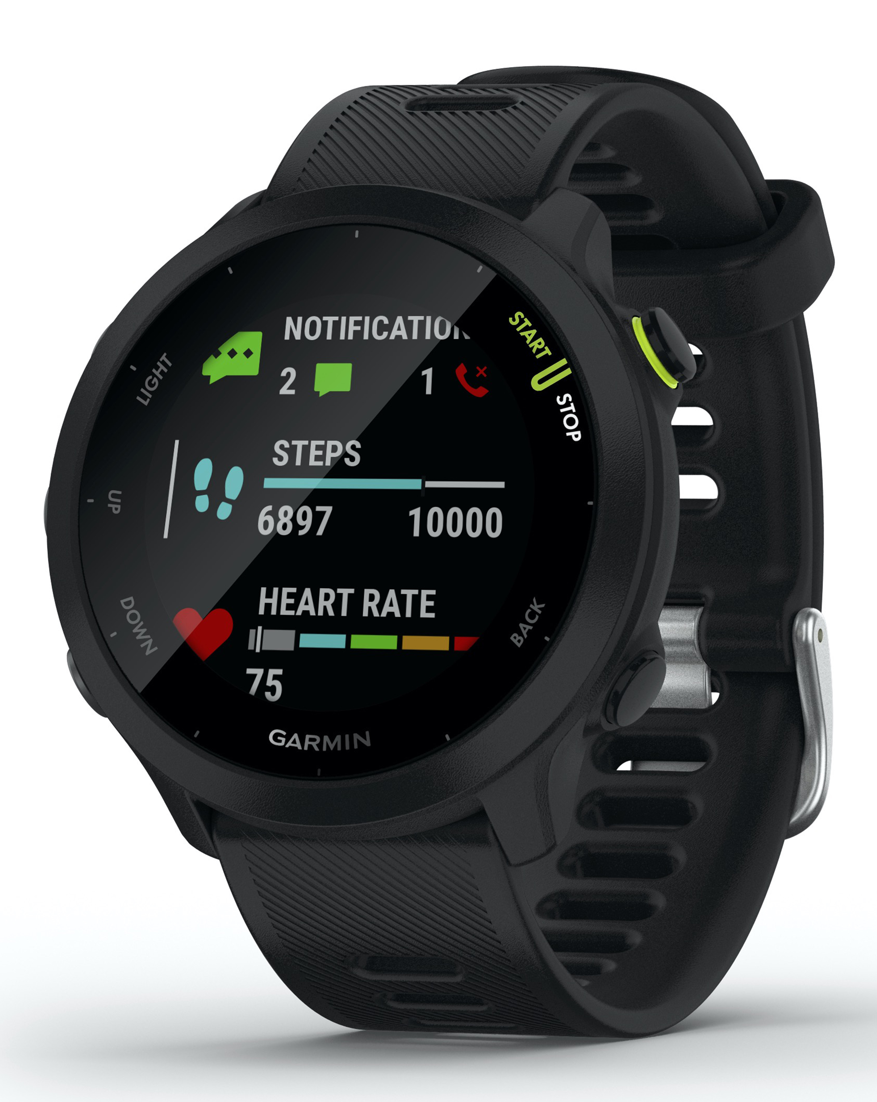 Garmin Forerunner 55 GPS Watch - Black