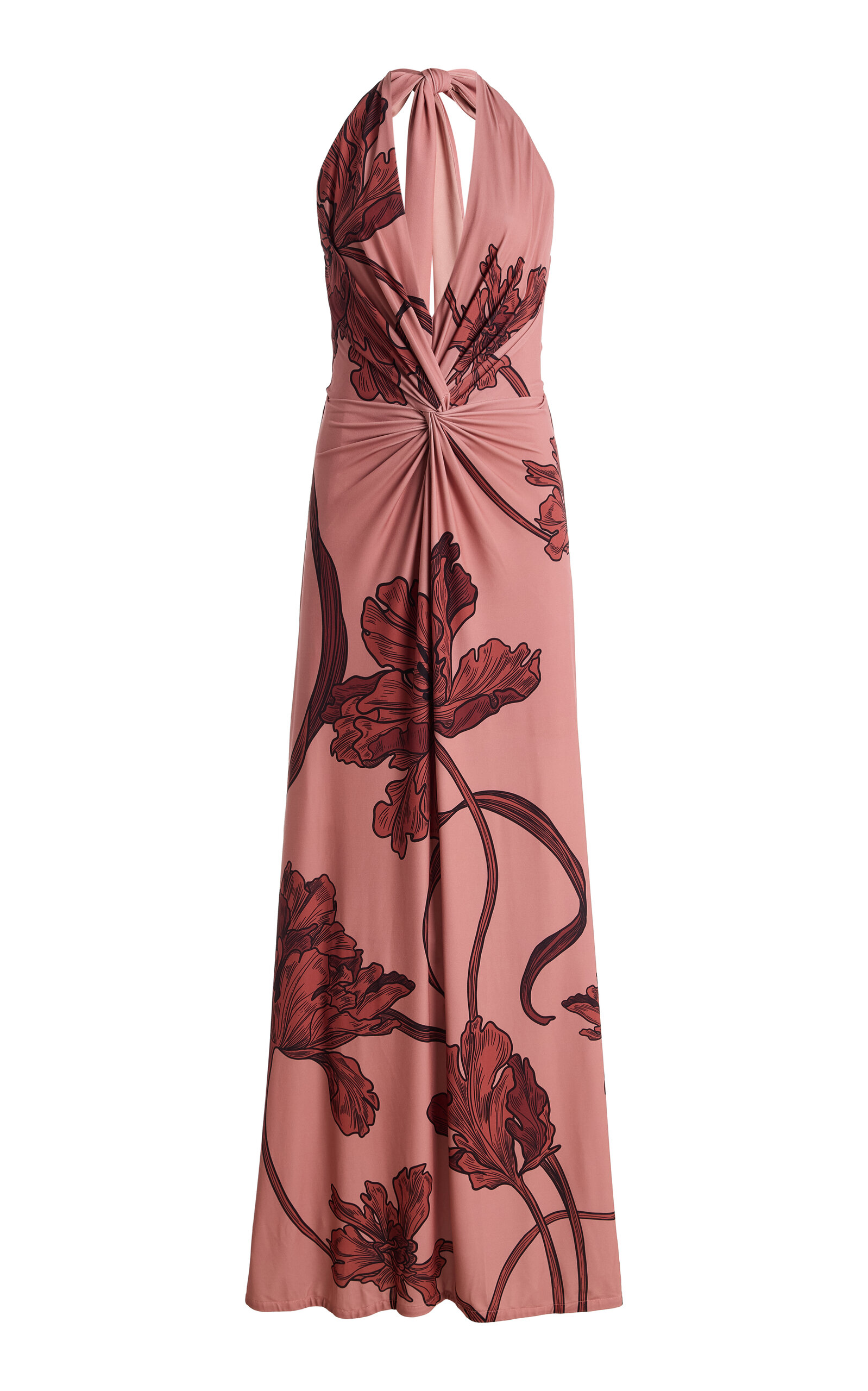 Exclusive Pura Maxi Halter Dress - Moda Operandi