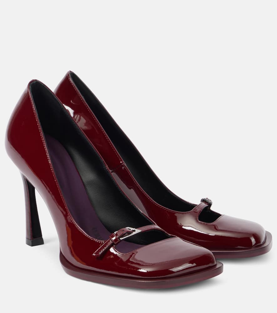 Mia 95 patent leather pumps