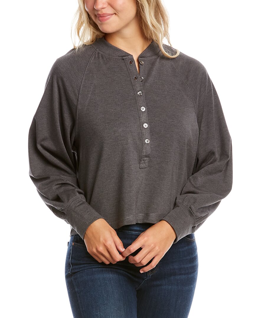 Scoop Neck Henley