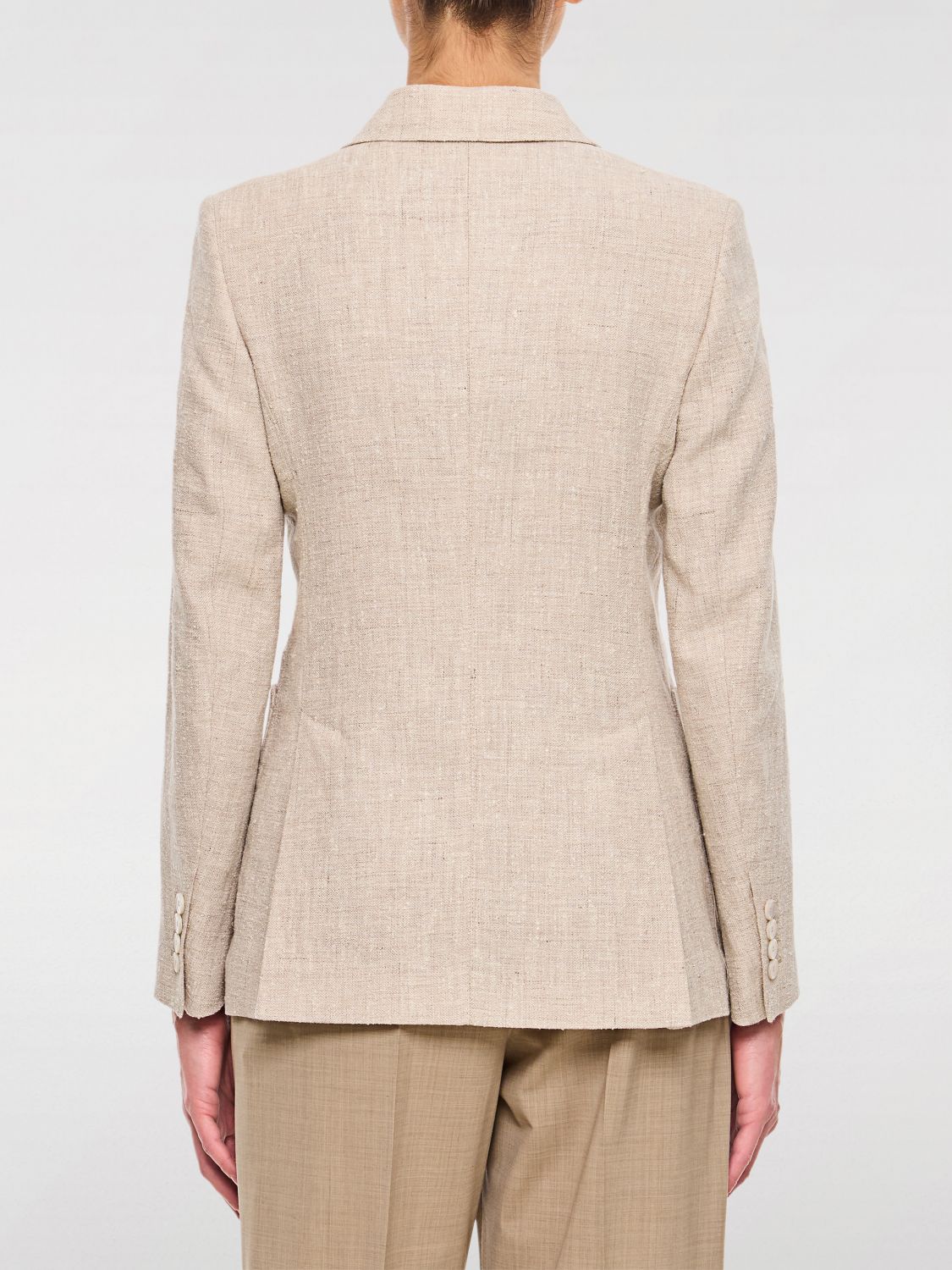 Blazer MAX MARA Woman color Beige