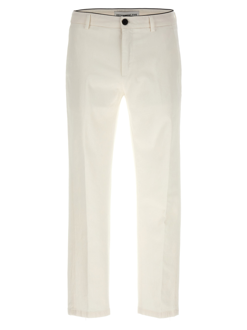 -Prince Jeans Bianco-Uomo