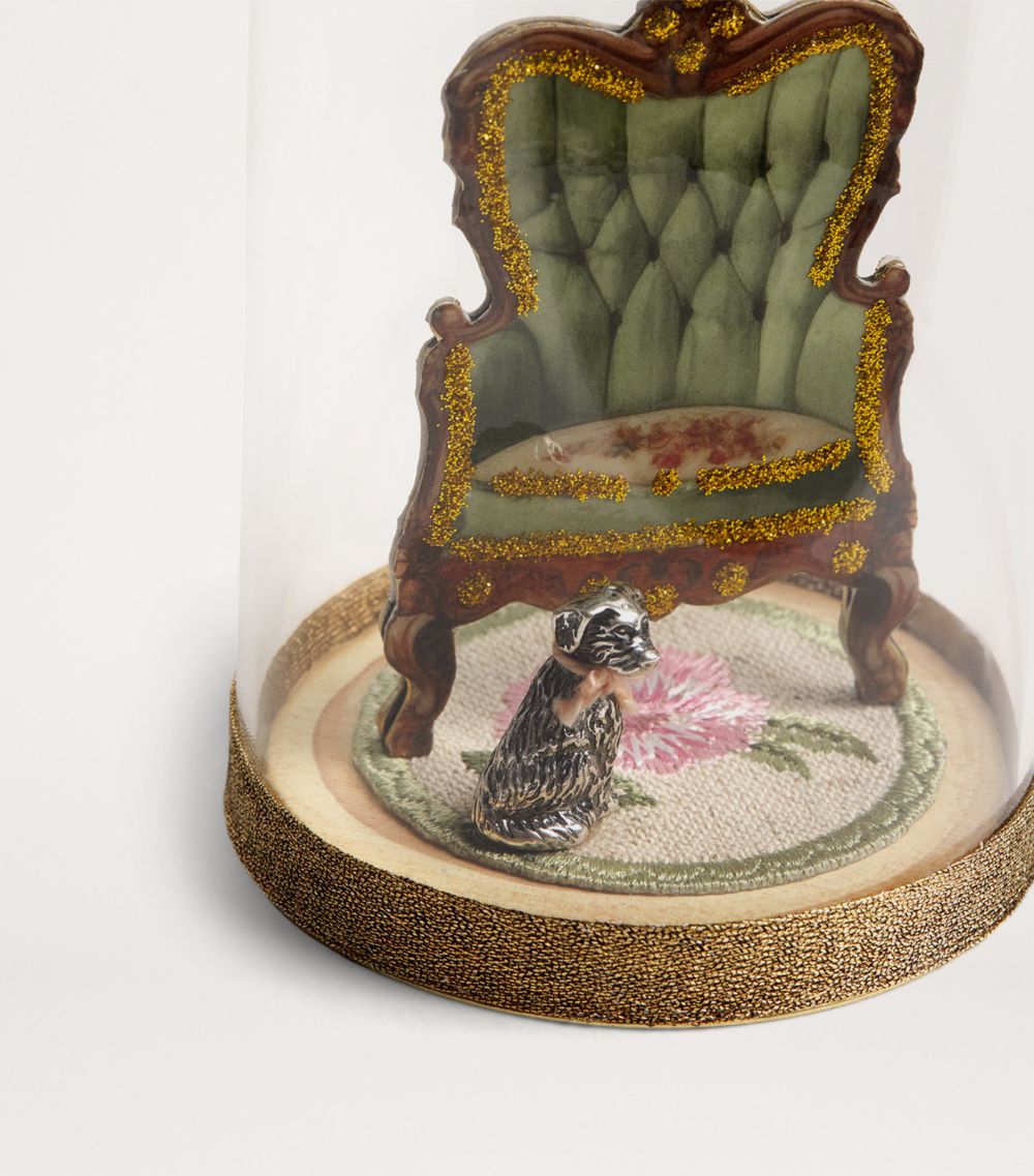 Living Room Bell Jar Tree Decoration