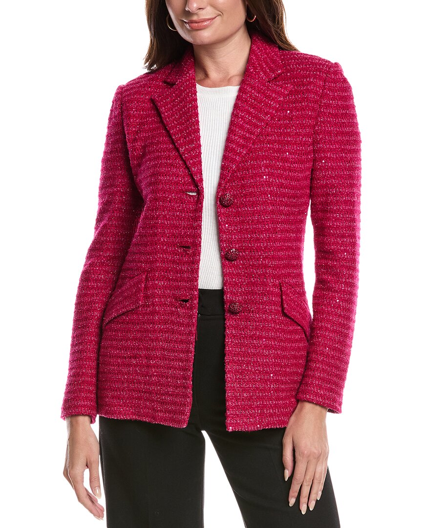 Inlaid Sequin Tweed Jacket