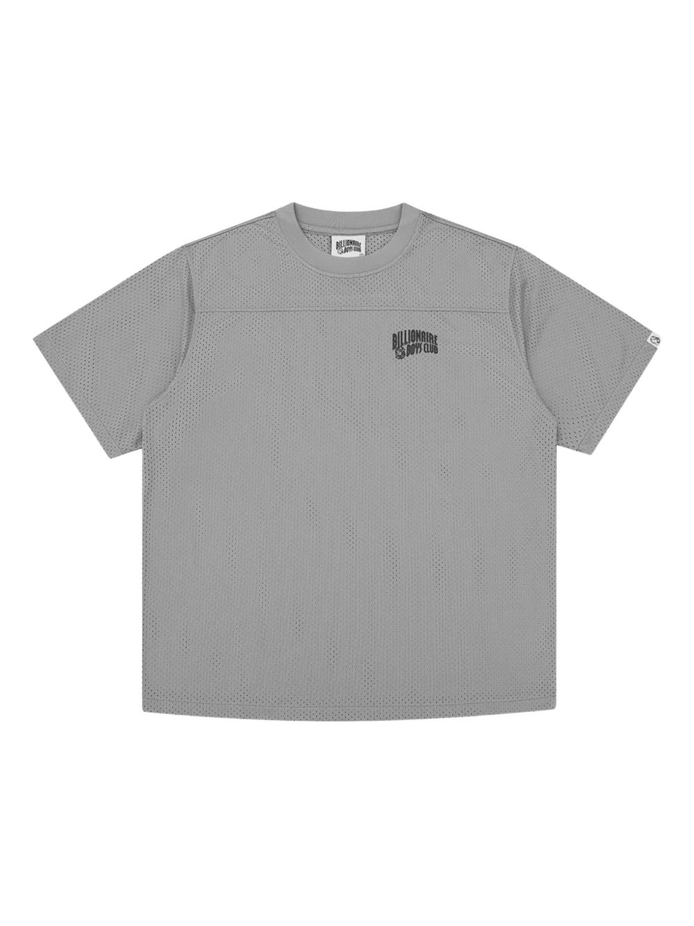 Logo-print mesh T-shirt - Black