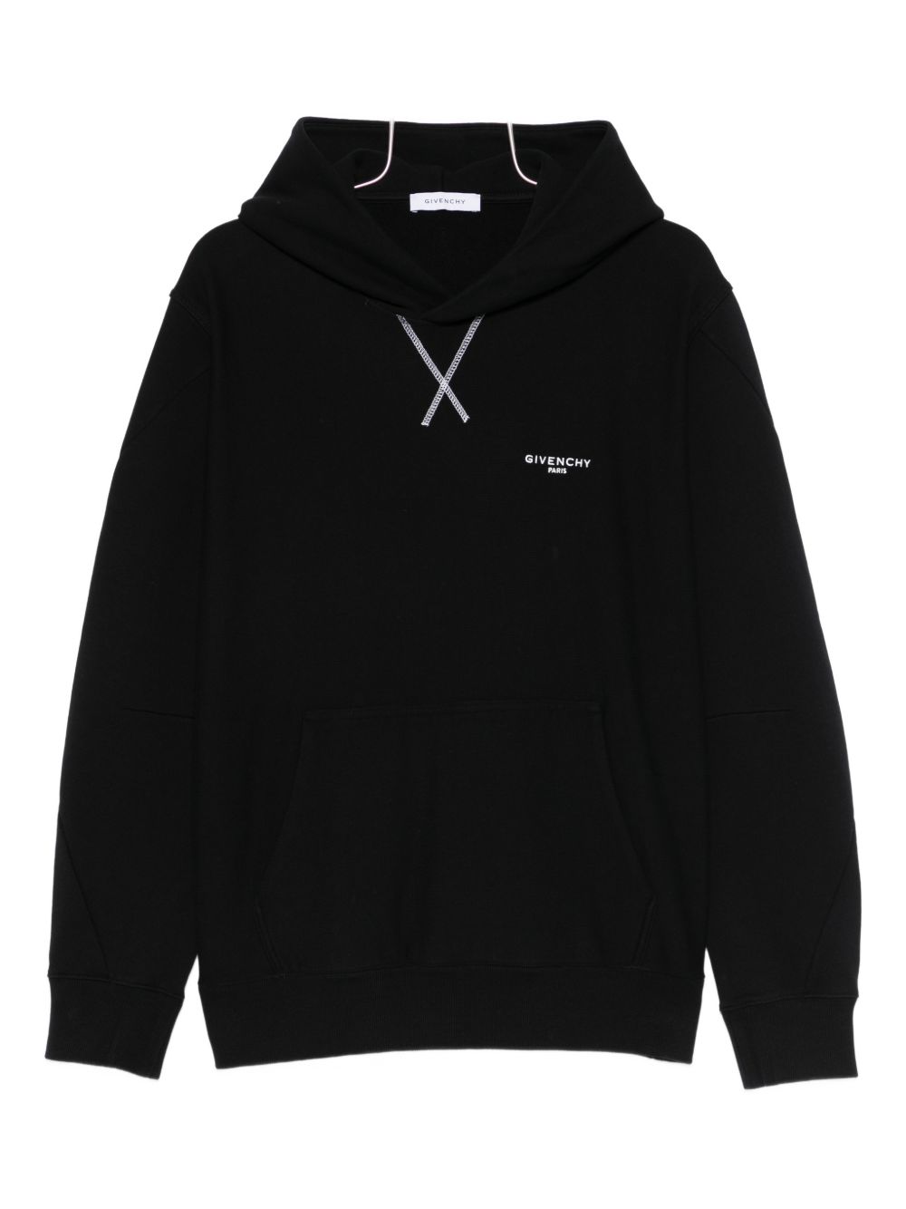 Logo cotton hoodie