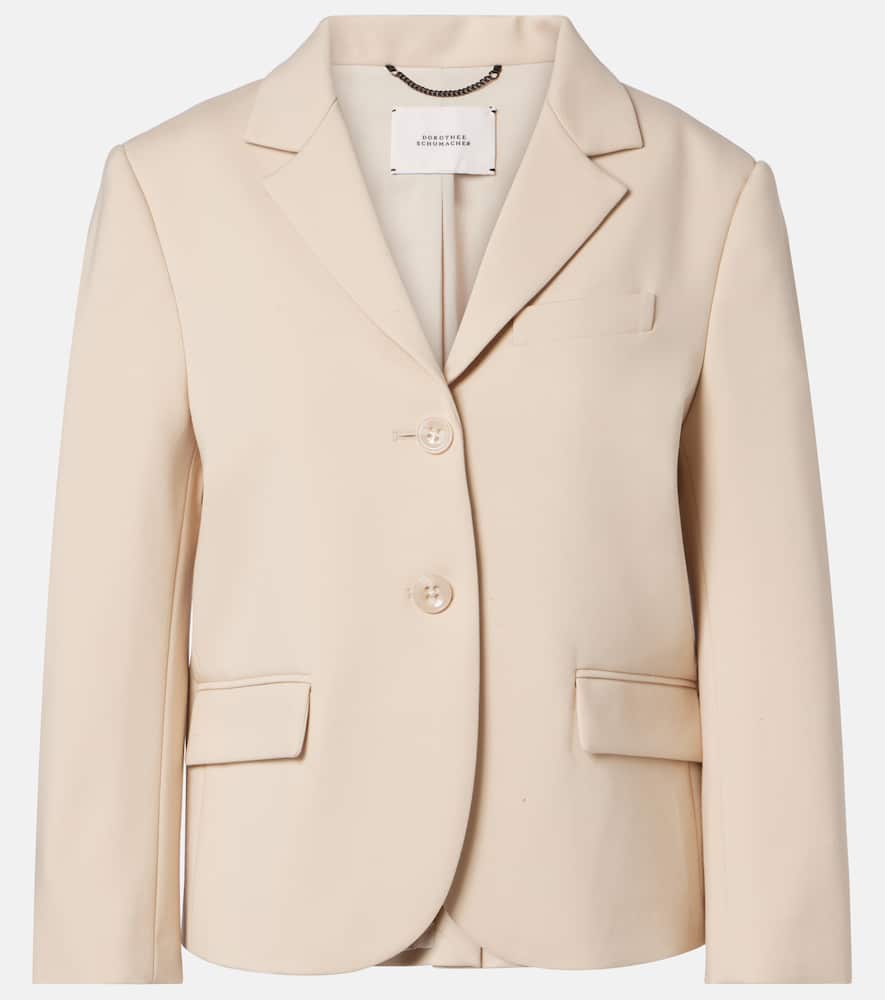 Emotional Essence cropped blazer