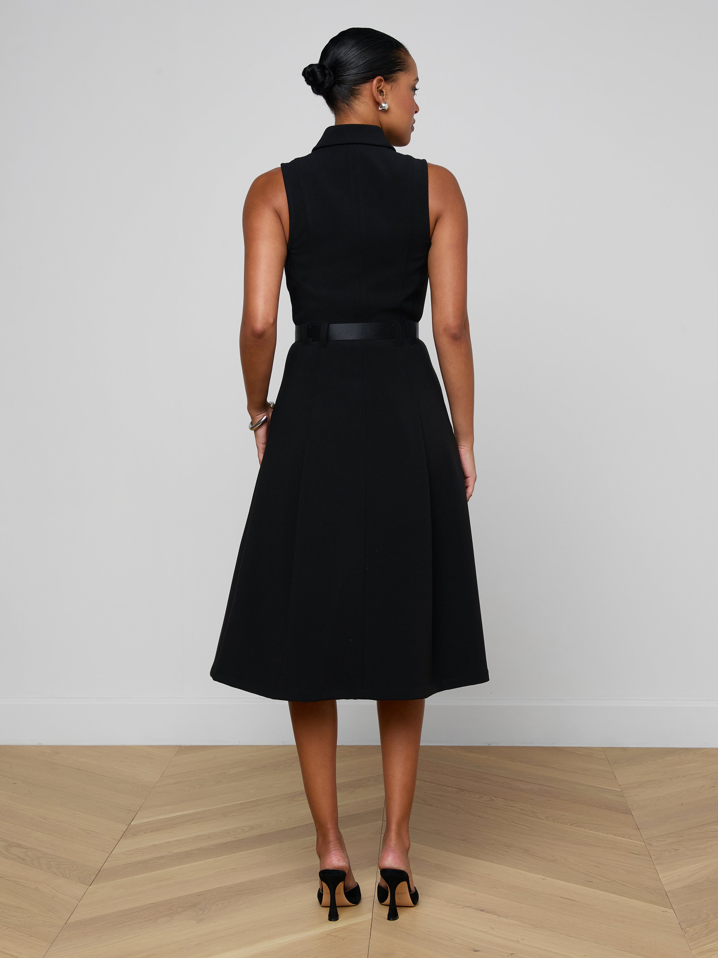 Kylo Shirt Dress In Black