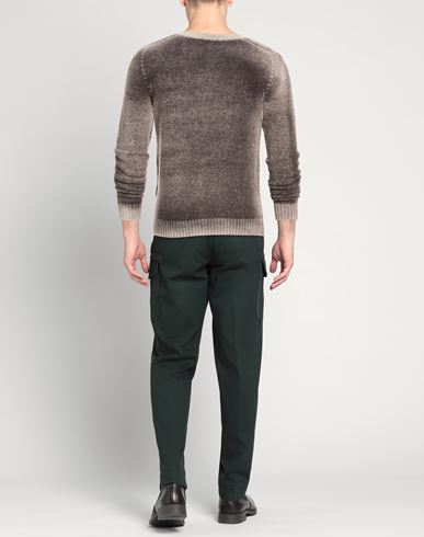 Man Sweater Taupe Size 36 Wool, Cashmere