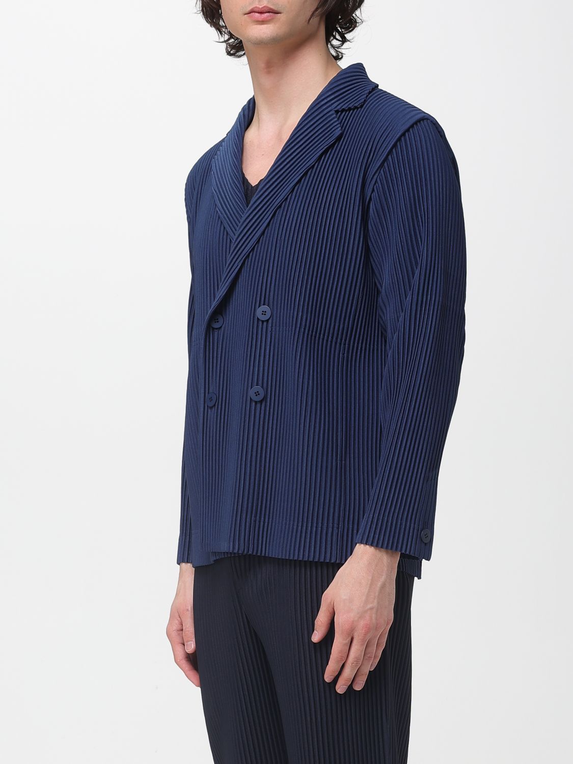 Jacket Men color Blue