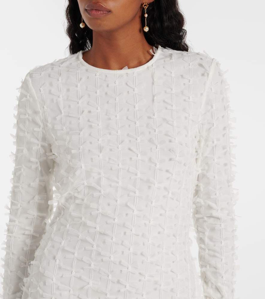 Rotate Printed minidress
