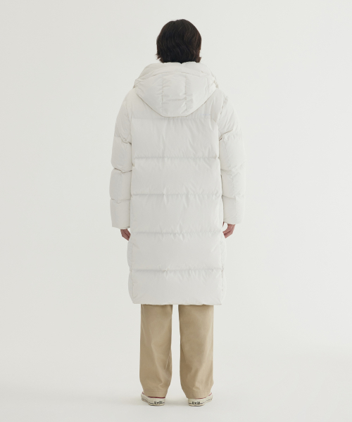 Civic RDS Long Down Jacket Ivory