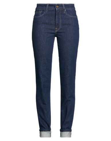 S. o.s. By Orza Studio Woman Jeans Blue Size 27 Cotton, Elastomultiester, Elastane
