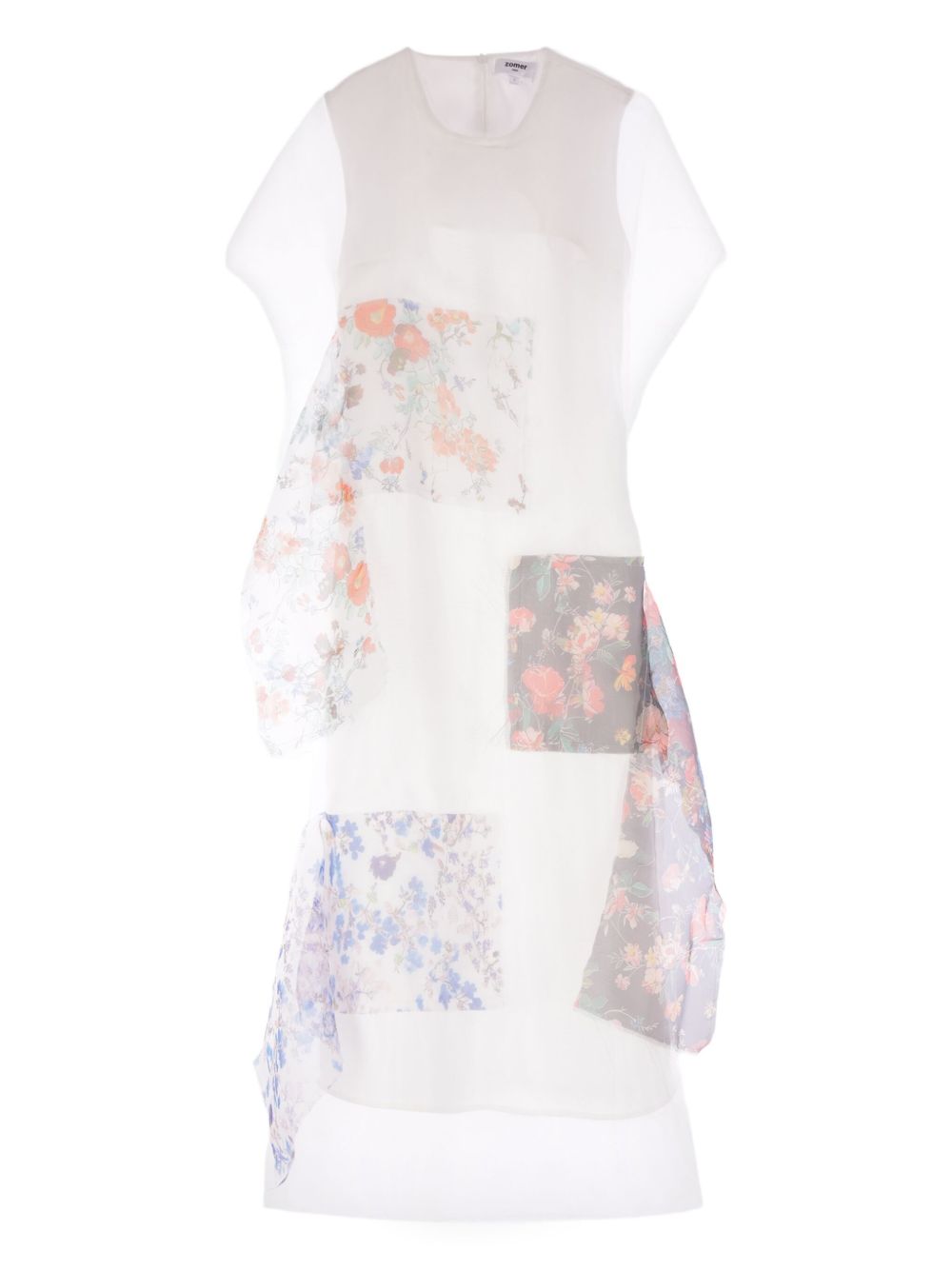 Zomer Bosch sleeveless dress - White