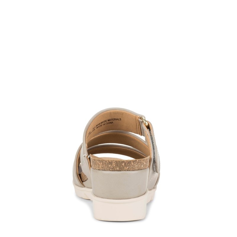 Women's Michi Wedge Sandals (Mid Taupe)