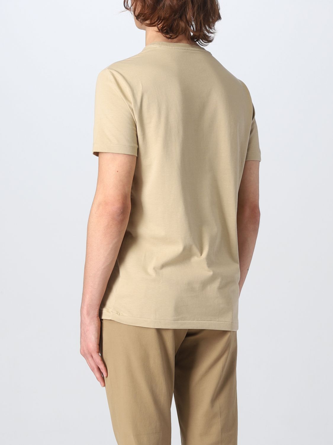 T-Shirt Men color Beige