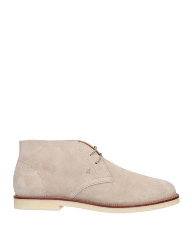 Man Ankle boots Light grey