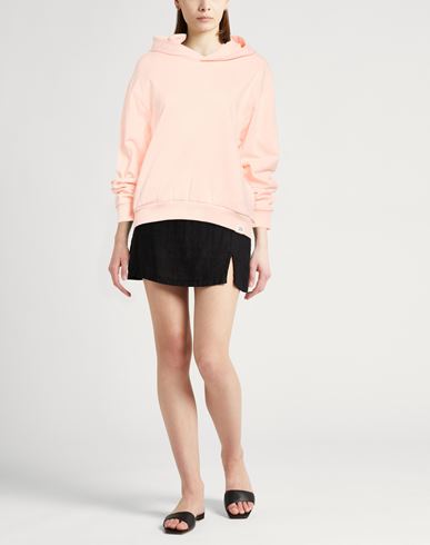Woman Sweatshirt Pink Size S Cotton, Polyester