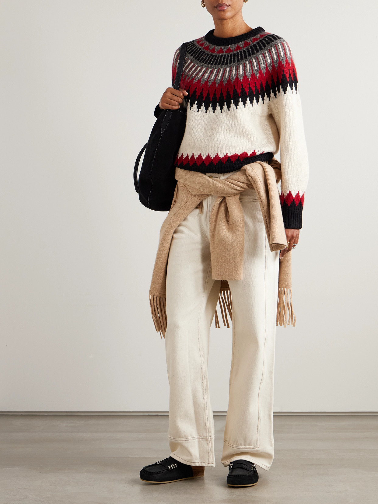 Fair Isle Wool Sweater - Multi