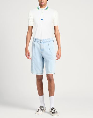 Man Polo shirt White Size L Cotton