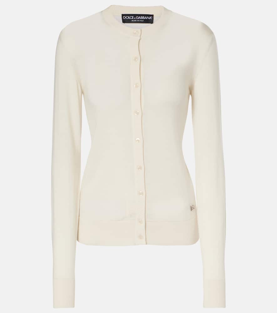 DG cashmere and silk cardigan