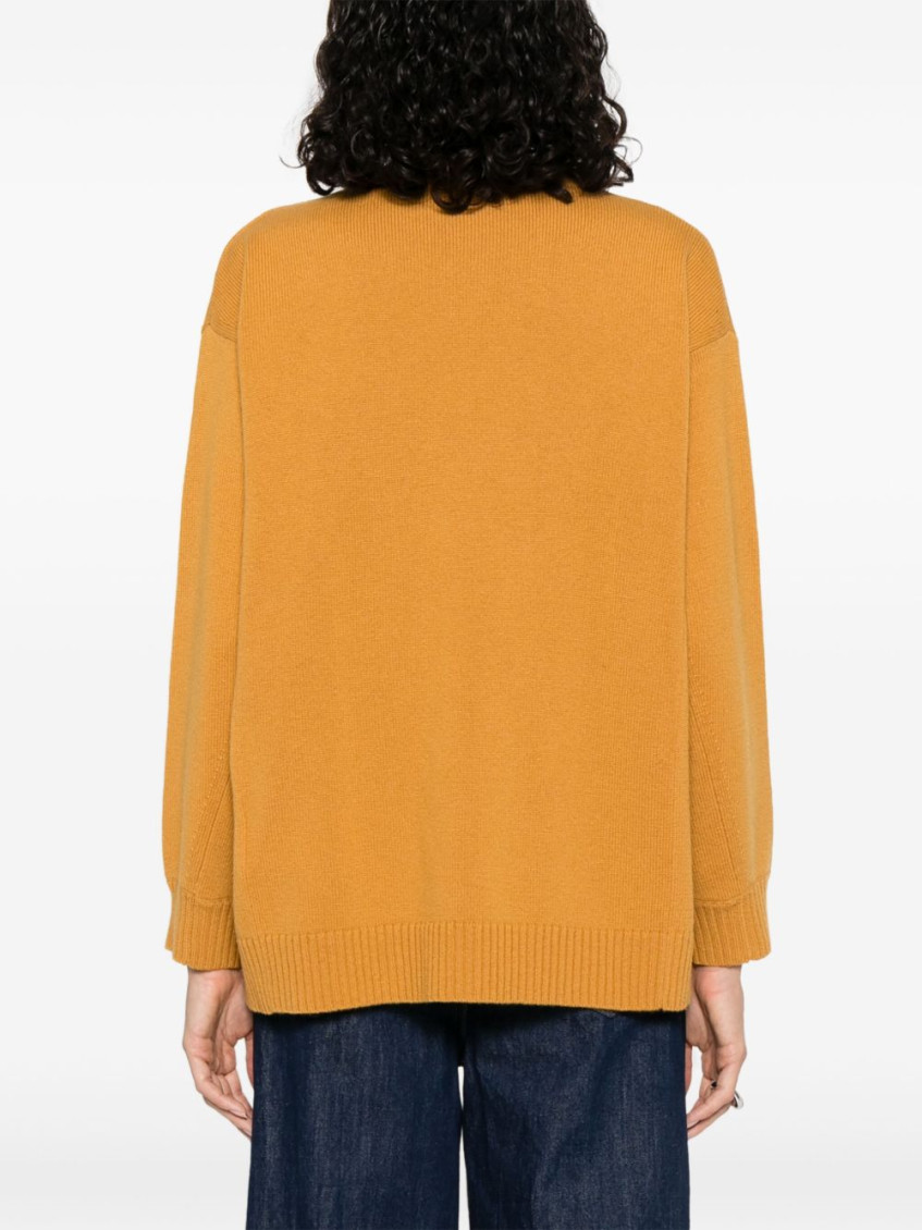 Fido Brown Wool Blend T-shirt